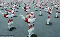 Hơn 1.000 robot nhảy múa lập kỷ lục thế giới ở Trung Quốc