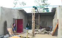 Quảng Trị: Hơn 60 nhà dân đổ sập, tốc mái do lốc xoáy