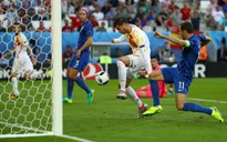 VIDEO EURO 2016: Bàn thắng đáng được đưa vào SGK bóng đá của Morata (Tây Ban Nha)