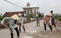 10 tỉnh và 63% xã trên toàn quốc không nợ đọng tiền xây dựng NTM