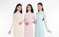Top 3 Hoa hậu Việt Nam 2016 tỏa hương sắc trong trang phục áo dài