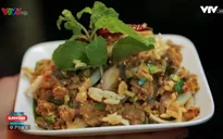 Khó quên hương vị gỏi cá trê nướng kiểu Thái