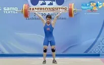 Trịnh Văn Vinh giành HCV tại Giải cử tạ Vô địch châu Á 2016