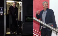 Mourinho chính thức đặt chân đến đại bản doanh của Man Utd