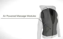 Độc đáo áo khoác massage dành cho dân công sở