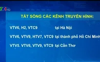 Từ 15/8, ngừng phát sóng truyền hình tương tự mặt đất tại 5 thành phố lớn
