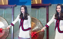 Angelababy đã không còn giấu giếm bụng bầu