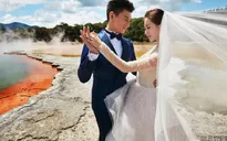 Ngô Kỳ Long - Lưu Thi Thi tung ảnh cưới lãng mạn