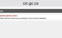 Trang web về nhập cư của Canada bị sập