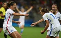 Olympic 2016: ĐT bóng đá nữ Mỹ khẳng định sức mạnh