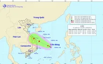 Áp thấp cách Quảng Nam - Bình Định khoảng 170km