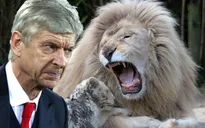 Điên tiết vì thua liên miên, HLV Wenger ví trọng tài với "thú dữ"