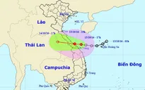 Áp thấp nhiệt đới gây mưa lớn tại Trung Trung Bộ