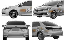 Lộ diện hình ảnh sedan Toyota Corolla bản nâng cấp 2016