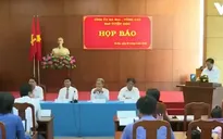 BR-VT họp báo kết luận những sai phạm tại Ban Quản lý chợ Bà Rịa