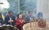 Phó Chủ tịch nước dâng hương tưởng niệm các Vua Hùng