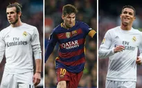 Kí hợp đồng “khủng” nhưng Gareth Bale chưa thể “qua mặt” Ronaldo và Messi