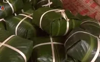 Nhộn nhịp Làng bánh chưng Tranh Khúc