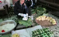 Hà Nội: Làng nghề bánh chưng Tranh Khúc chuẩn bị hàng Tết đảm bảo chất lượng