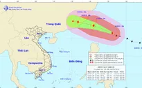 Bão Megi có gió giật cấp 17 đang tiến nhanh vào đất liền
