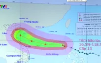 Bão số 7 cách quần đảo Hoàng Sa 320km, sức gió mạnh nhất cấp 13