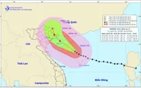 Bão số 7 cách Quảng Ninh - Hải Phòng khoảng 420km