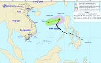 Bão Tokage đã suy yếu thành áp thấp nhiệt đới