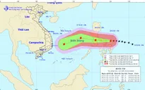 13h ngày 27/12, bão Nock-Ten cách đảo Song Tử Tây (Trường Sa) 430km