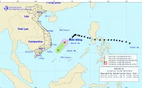 Áp thấp nhiệt đới cách đảo Song Tử Tây khoảng 220km