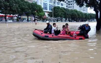 Lở đất do bão Megi ở Trung Quốc, 27 người mất tích
