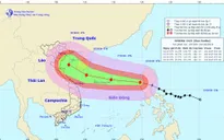 Bão Sarika vào Biển Đông trở thành cơn bão số 7