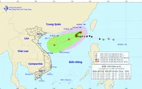 Bão số 6 suy yếu thành áp thấp nhiệt đới
