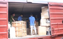 Đồng Nai: Bắt giữ hàng chục tấn hàng lậu trên tàu hỏa