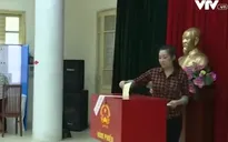 Cử tri Trại tạm giam số 1 Hà Nội hào hứng bỏ phiếu bầu cử