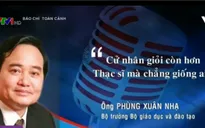"Cử nhân giỏi còn hơn thạc sĩ chẳng giống ai"