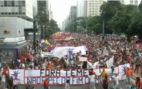 Brazil: Hàng nghìn người biểu tình phản đối Dự luật chi tiêu công