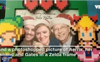Tỷ phú Bill Gates "đóng vai" ông già Noel dịp Giáng sinh