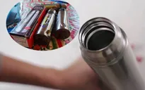 Cảnh báo nguy cơ ung thư từ bình giữ nhiệt Trung Quốc