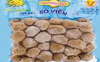 5 mẫu bò viên của Công ty Việt Sin chứa Ure và chất phụ gia