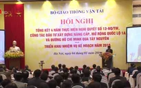 Bộ Giao thông vận tải muốn đạt được mục tiêu thì không thể trông chờ vào ngân sách Nhà nước