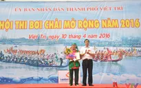 Thành phố Việt Trì lần đầu tiên tổ chức Lễ hội bơi chải mở rộng 2016