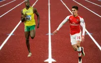 “Vua tốc độ” Arsenal thách đấu “Tia chớp” Usain Bolt