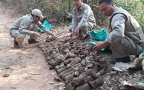 Phát hiện bom tại khu vực biên giới