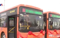 Cận cảnh tuyến xe bus chất lượng cao từ ga Hà Nội đi sân bay Nội Bài