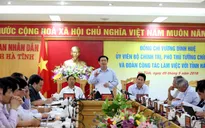 Phó Thủ tướng Vương Đình Huệ làm việc với lãnh đạo tỉnh Hà Tĩnh