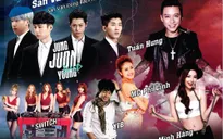 Tuấn Hưng, Minh Hằng đứng chung sân khấu Spark Concert với sao Hàn