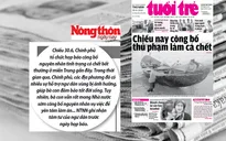 Chiều nay, Chính phủ họp báo công bố thủ phạm vụ cá chết bất thường