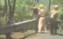 Công an Lâm Đồng lên tiếng về clip cảnh sát đánh người