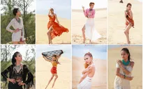 Chân dài Next Top Model 2016 "nóng bỏng" trên đồi cát Phan Thiết