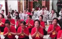 Người Việt tại Savanakhet cầu siêu các Anh hùng liệt sĩ